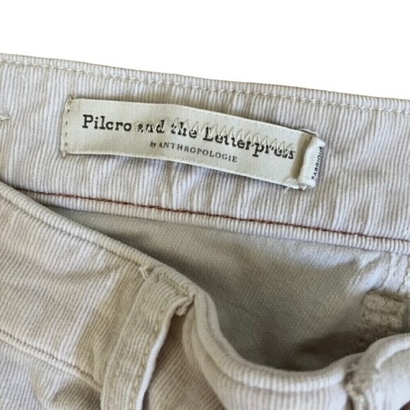 Anthropologie Pilcro and the Letterpress High Rise Skinny Corduroy Pants Size 29 - Picture 3 of 9